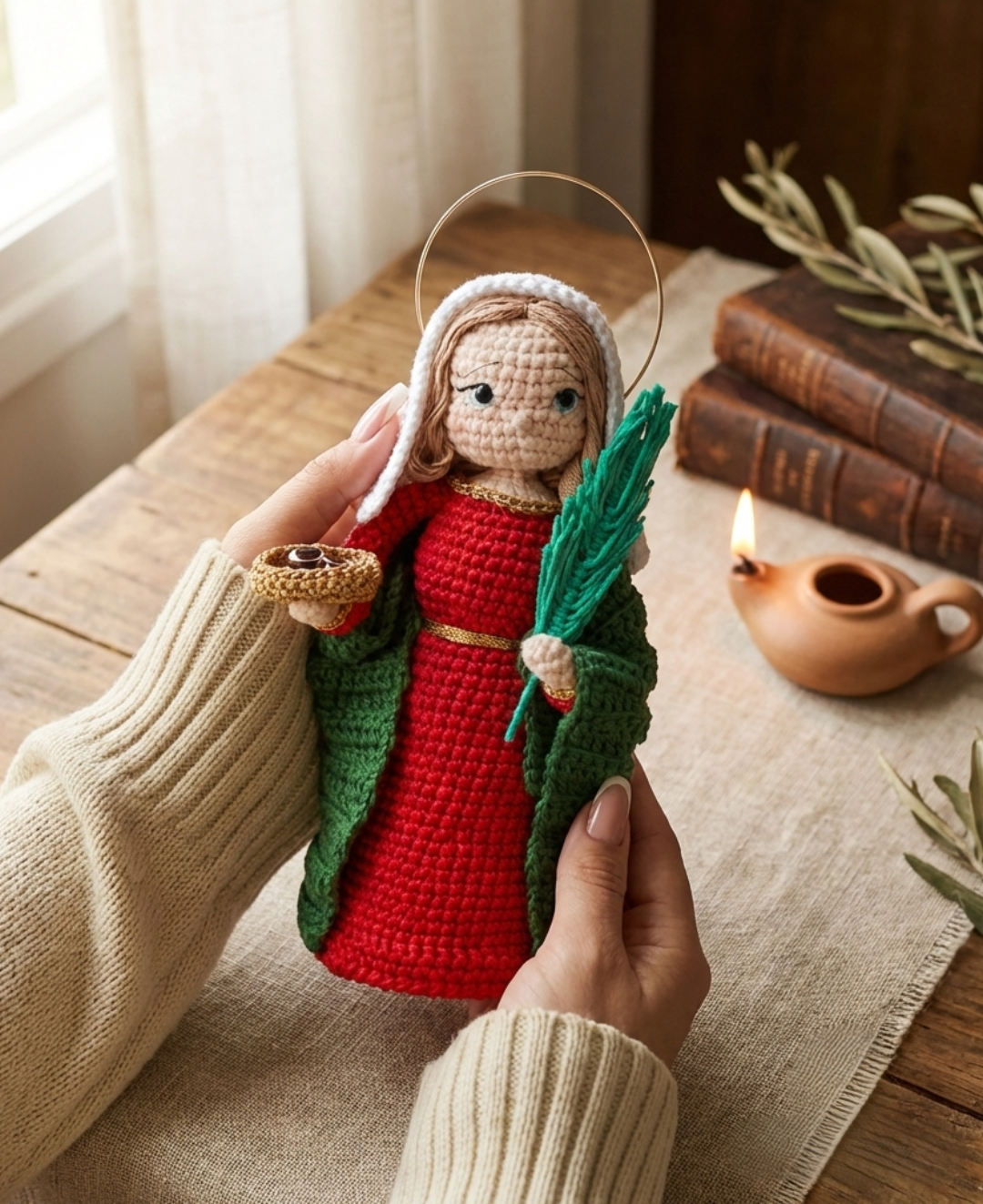 Santa Luzia – Luz, Fé e Proteção | Casa Da Promessa