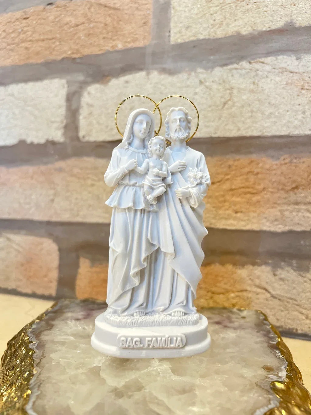 Imagem Sagrada Familia 15 cm
