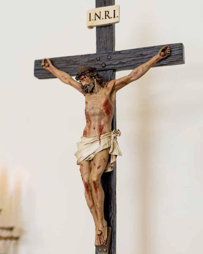 Crucifixo de Parede - Casa Da Promessa - 32 cm