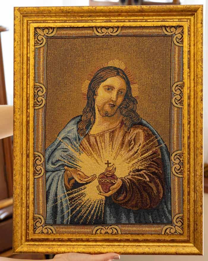 Quadros Sagrados – Tapeçaria Italiana | 50 × 40 cm