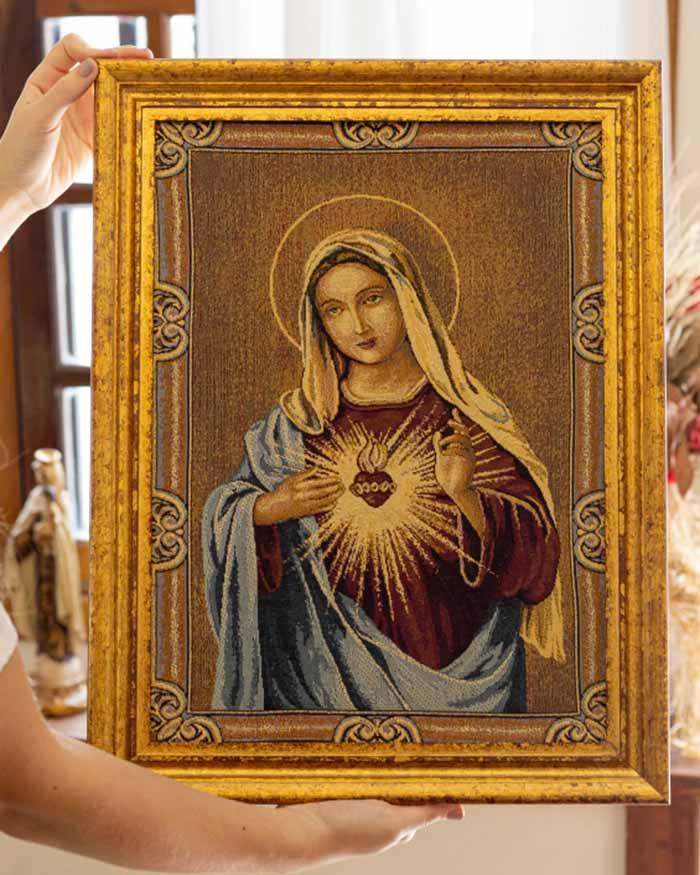 Quadros Sagrados – Tapeçaria Italiana | 50 × 40 cm