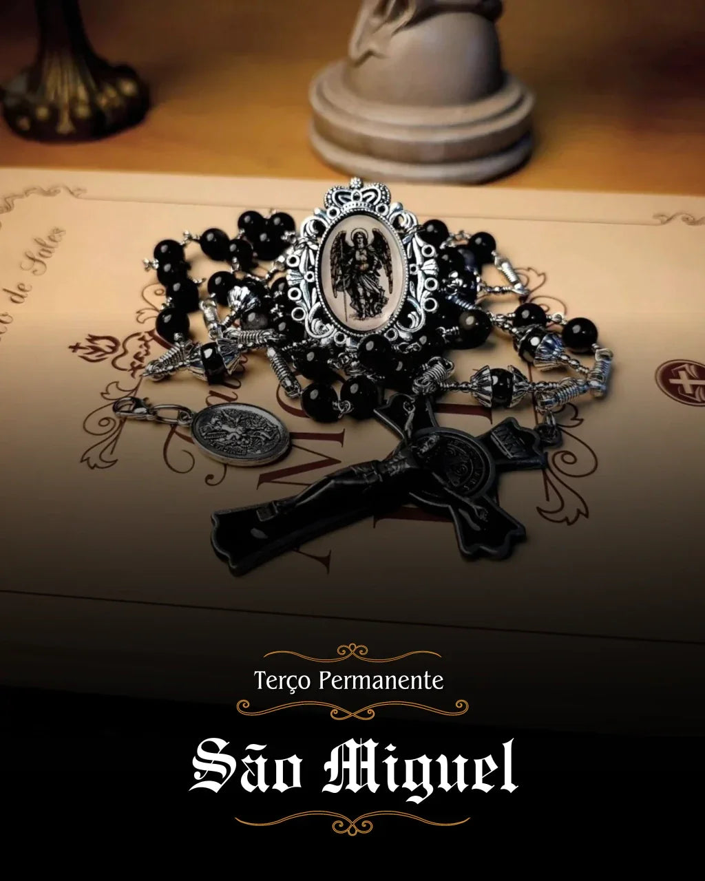 Caixinha Metálica para Terço