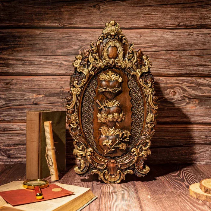 Três Corações Sagrados da Sagrada Família - Casa Da Promessa